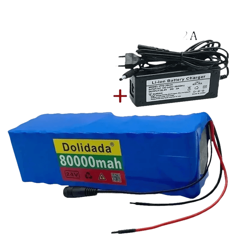 Blue 24V 80Ah Scooter Battery Pack - GiFTiFY