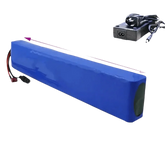 Blue 36v 14ah Battery for 500w E-Bike - GiFTiFY