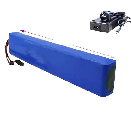 Blue 36v 14ah Battery for 500w E-Bike - GiFTiFY