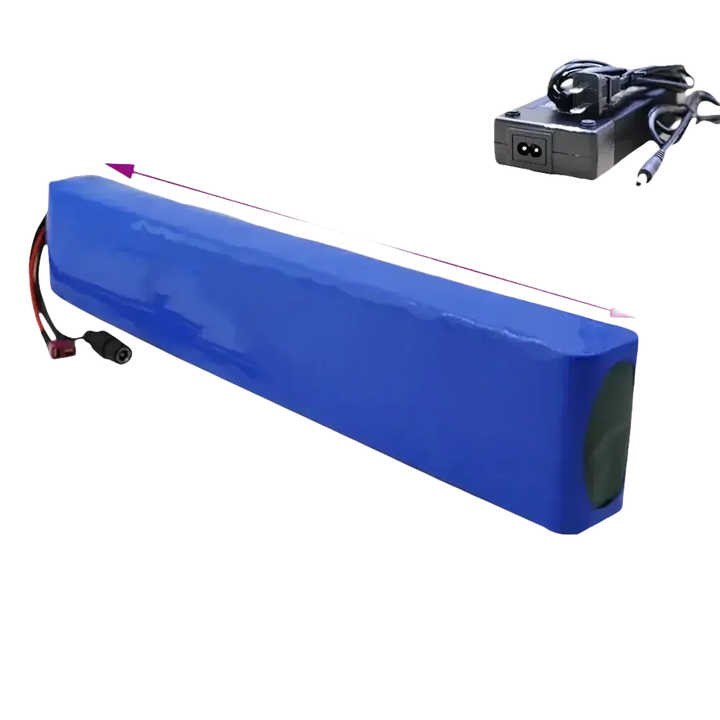 Blue 36v 14ah Battery for 500w E-Bike - GiFTiFY