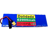 Blue 48V 62Ah Lithium Battery Pack 1000W 13S3P - GiFTiFY