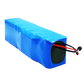 Blue 48V 90Ah Lithium-Ion Battery Pack with Charger - GiFTiFY