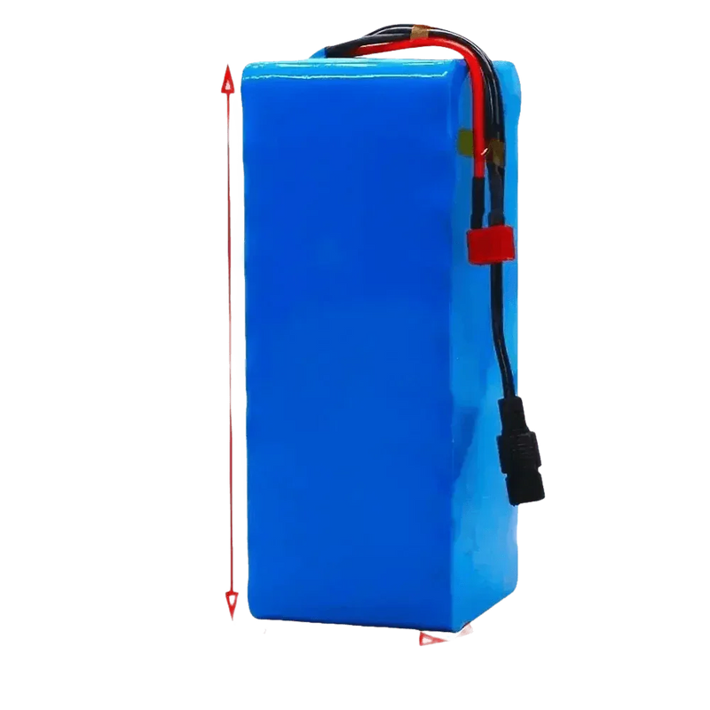 Blue 48V 90Ah Lithium-Ion Battery Pack with Charger Ebike Battery by Shop1103571165 Store