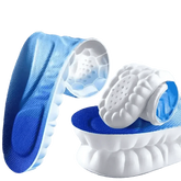 Blue and White Sports Insoles Breathable Shock Absorption, mens sports insoles - GiFTiFY