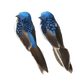 Blue Artificial Bird Flower Decorations - GiFTiFY