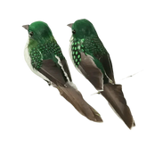 Blue Artificial Bird Flower Decorations - GiFTiFY