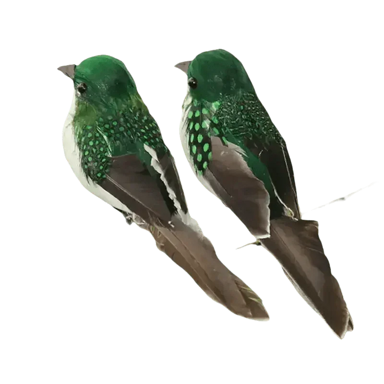 Blue Artificial Bird Flower Decorations - GiFTiFY