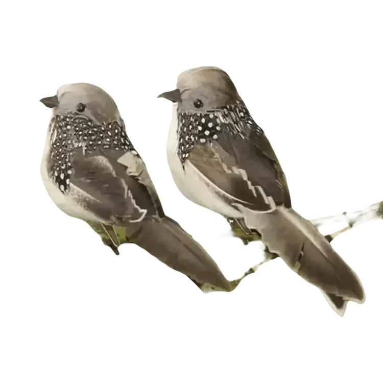 Blue Artificial Bird Flower Decorations - GiFTiFY