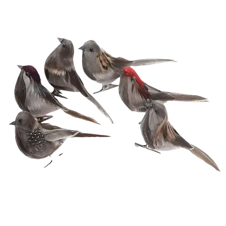 Blue Artificial Bird Flower Decorations - GiFTiFY