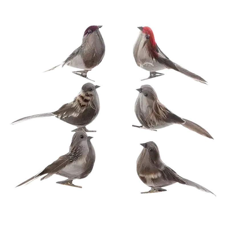 Blue Artificial Bird Flower Decorations - GiFTiFY