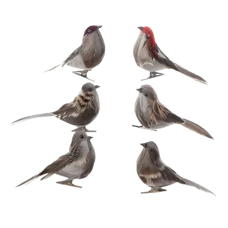 Blue Artificial Bird Flower Decorations - GiFTiFY