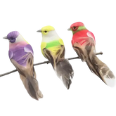 Blue Artificial Bird Flower Decorations - GiFTiFY