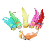 Blue Artificial Bird Flower Decorations - GiFTiFY