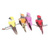 Blue Artificial Bird Flower Decorations - GiFTiFY