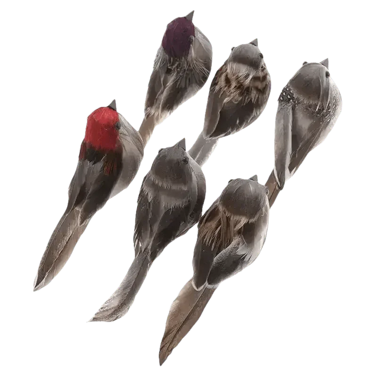 Blue Artificial Bird Flower Decorations - GiFTiFY