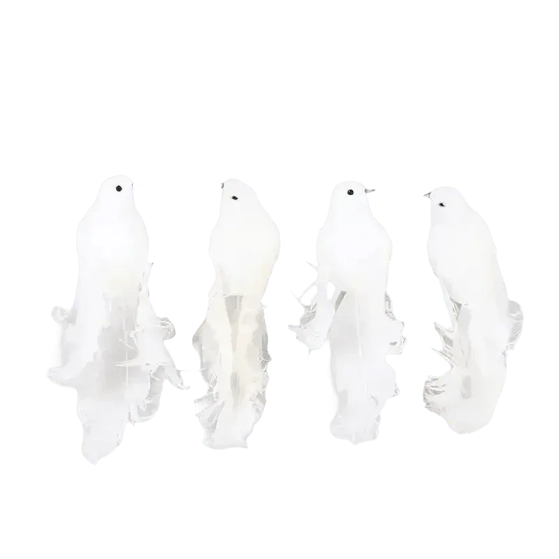 Blue Artificial Bird Flower Decorations - GiFTiFY