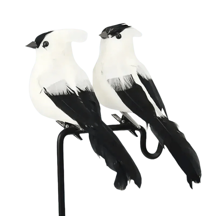 Blue Artificial Bird Flower Decorations - GiFTiFY