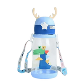 Blue Dinosaur Antler Kids Water Sippy Cup for Kids Creative Cartoon - GiFTiFY