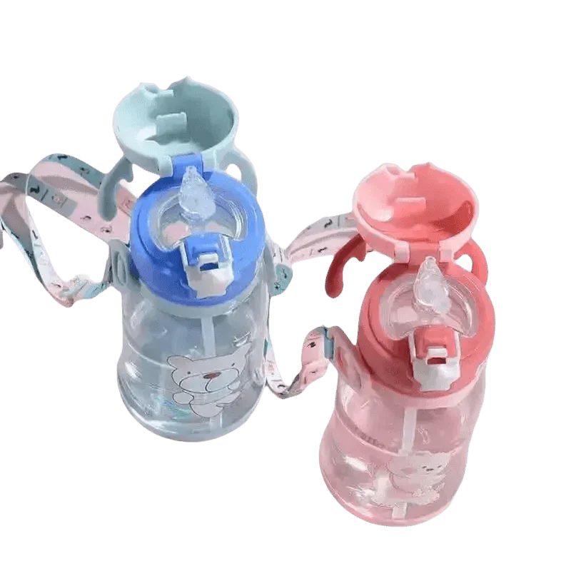 Blue Dinosaur Antler Kids Water Sippy Cup for Kids Creative Cartoon - GiFTiFY