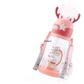 Blue Dinosaur Antler Kids Water Sippy Cup for Kids Creative Cartoon - GiFTiFY