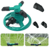 Blue Rotating Garden Sprinklers Watering Grass - GiFTiFY