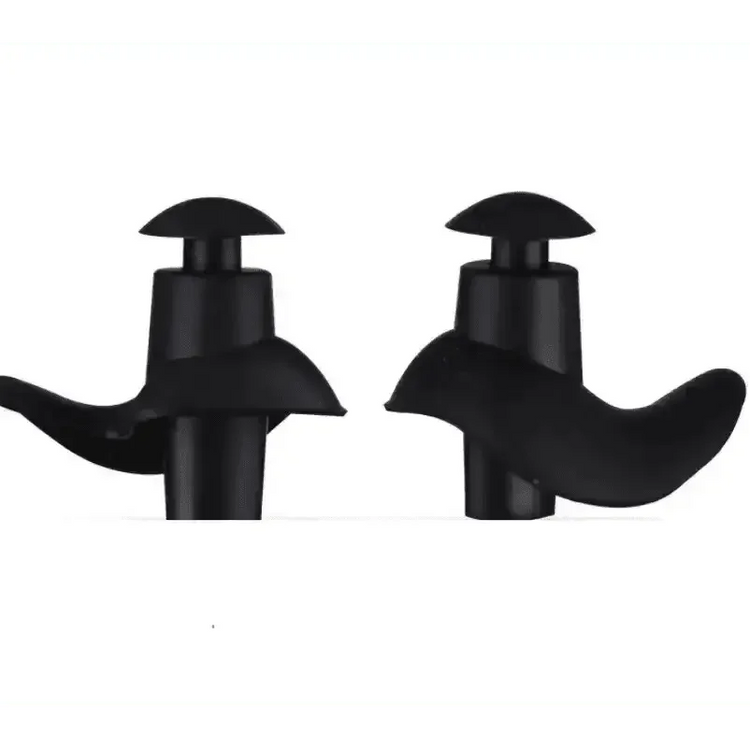 Blue Silicone Water Sports Earplugs Hypoallergenic - GiFTiFY
