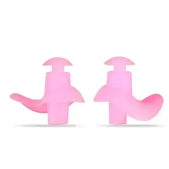 Blue Silicone Water Sports Earplugs Hypoallergenic - GiFTiFY