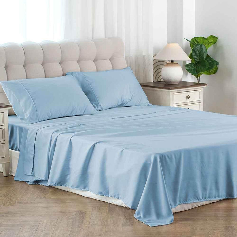 Kasentex Soft Sheet Bedding Set in Deep Pocket, Hypoallergenic and Breathable, Room Decor, Graduation Gifts Sheet Set by Kasentex