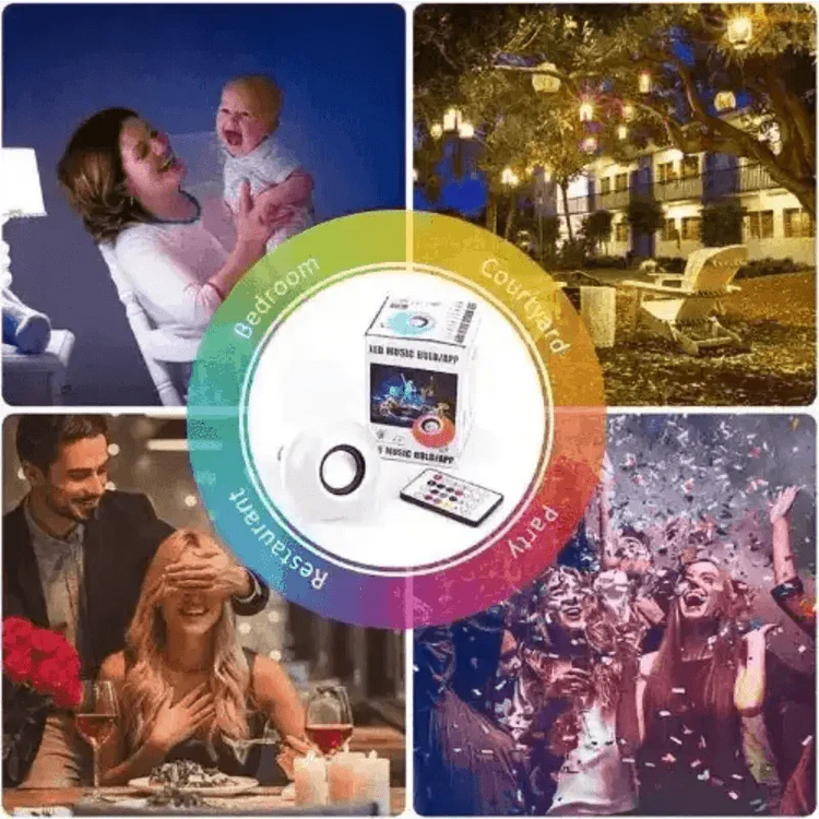 Bluetooth Music Bulb RGBW Smart Bulb Bluetooth smart bulb bluetooth light bulb Light Bulbs by AliEX