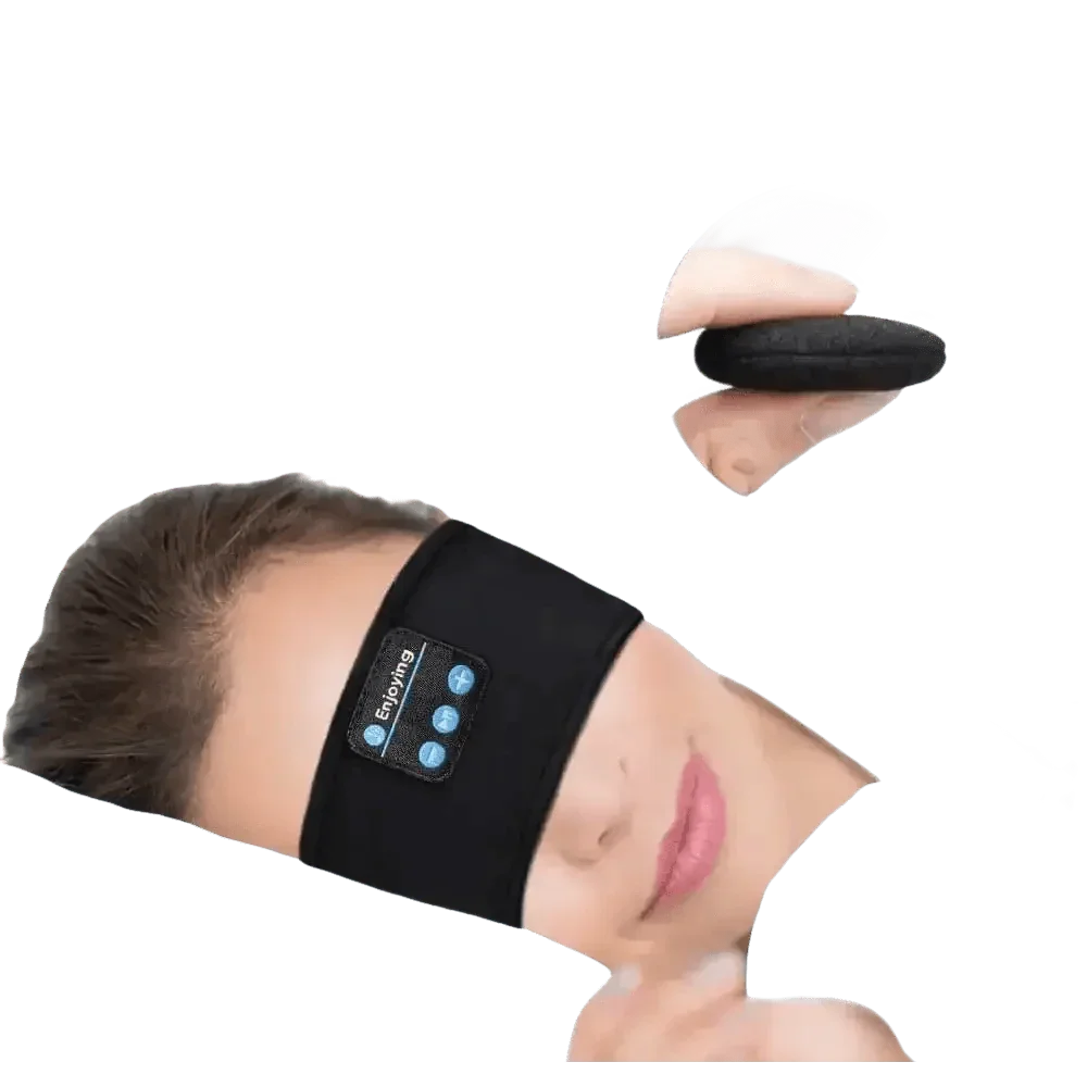 Bluetooth Sleeping Headphones Music BT Headband Headphones by BeeBeeBee Store