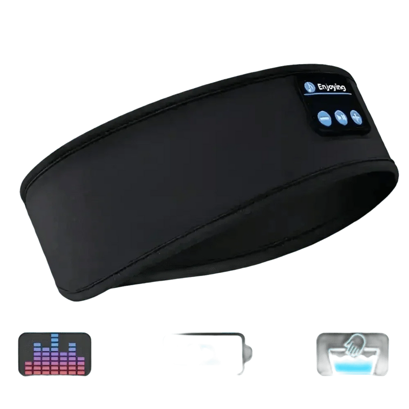Bluetooth Sleeping Headphones Music BT Headband Headphones by BeeBeeBee Store