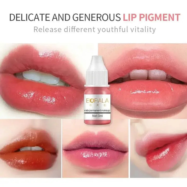 Borala 26 Colors 3ML Permanent Makeup Tattoo Lips Eyebrows Eyeliners Pigments Sample Size Tattoo Pigments Beauty Art Women Use - GiFTiFY