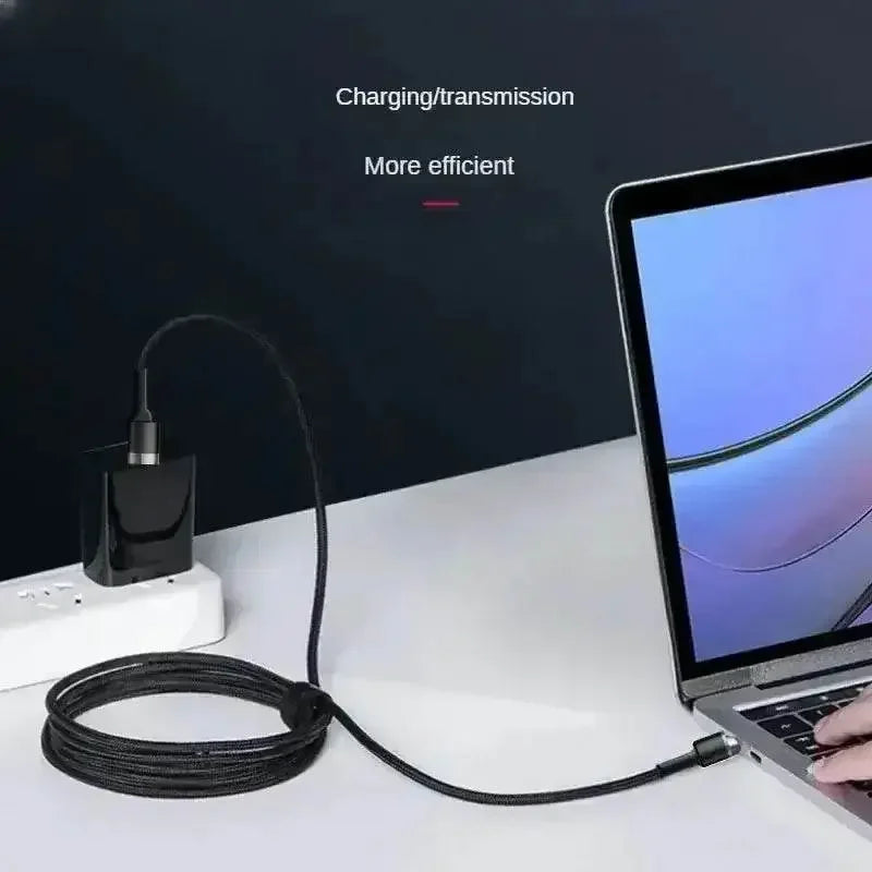 Braided Type C Cable Samsung S24 S23 120W Super Charging - GiFTiFY