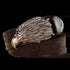 Brown Leather Eagle Belt Mens Fashion - GiFTiFY