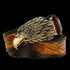 Brown Leather Eagle Belt Mens Fashion - GiFTiFY