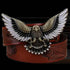 Brown Leather Eagle Belt Mens Fashion - GiFTiFY