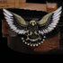 Brown Leather Eagle Belt Mens Fashion - GiFTiFY