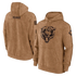 Brown Packers Football Men Embossed Hoodie NFL Fans - GiFTiFY