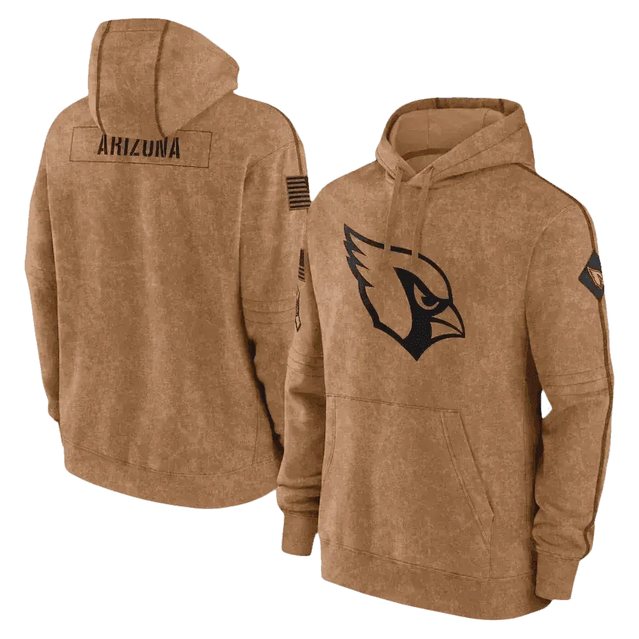 Brown Packers Football Men Embossed Hoodie NFL Fans - GiFTiFY