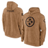 Brown Packers Football Men Embossed Hoodie NFL Fans - GiFTiFY
