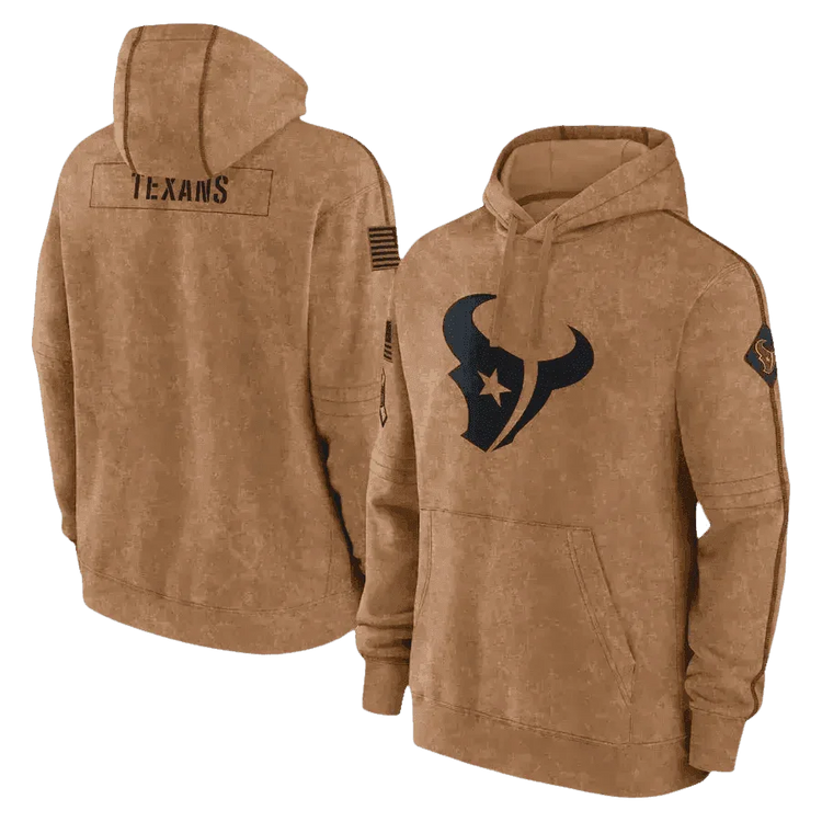 Brown Packers Football Men Embossed Hoodie NFL Fans - GiFTiFY