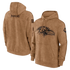 Brown Packers Football Men Embossed Hoodie NFL Fans - GiFTiFY