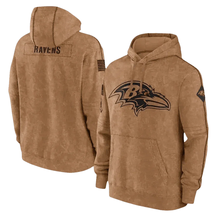 Brown Packers Football Men Embossed Hoodie NFL Fans - GiFTiFY