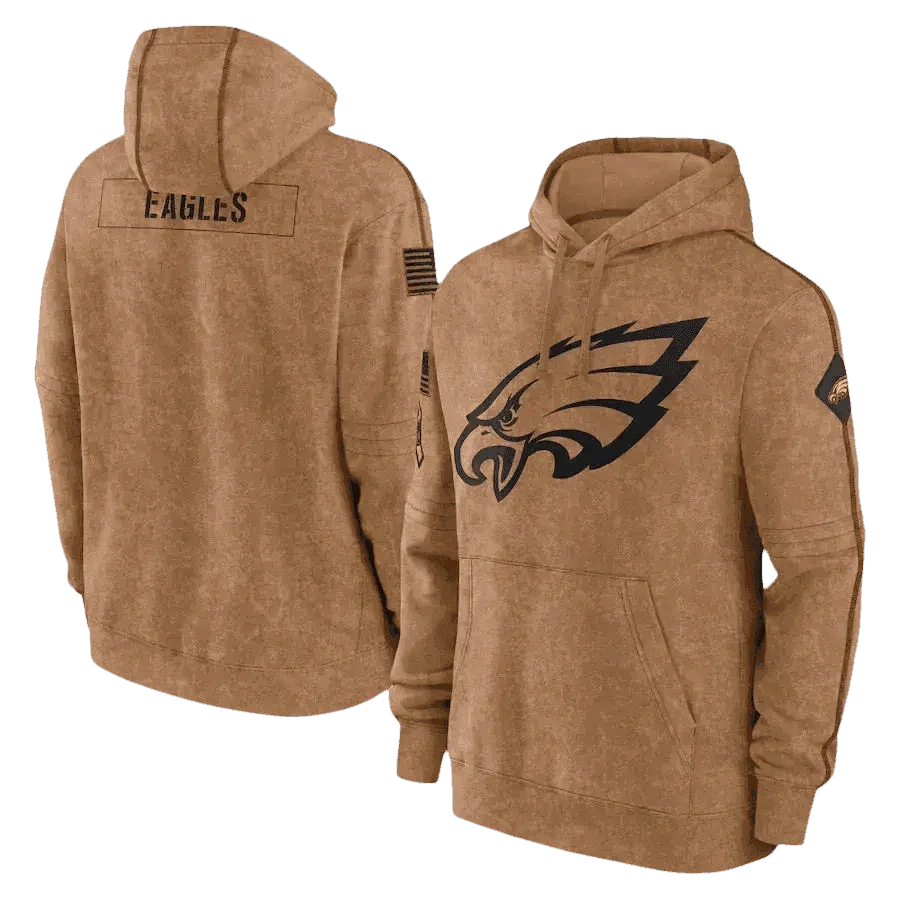 Brown Packers Football Men Embossed Hoodie NFL Fans - GiFTiFY