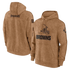 Brown Packers Football Men Embossed Hoodie NFL Fans - GiFTiFY