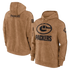 Brown Packers Football Men Embossed Hoodie NFL Fans - GiFTiFY