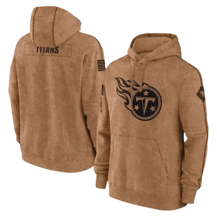 Brown Packers Football Men Embossed Hoodie NFL Fans - GiFTiFY