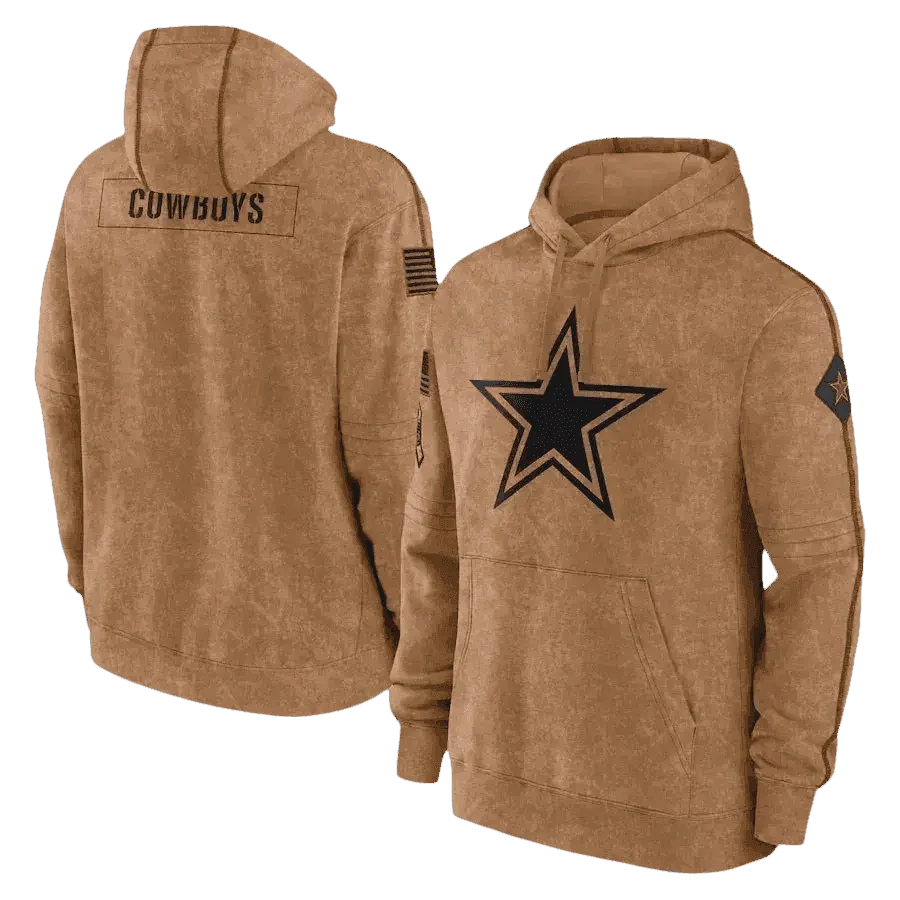 Brown Packers Football Men Embossed Hoodie NFL Fans - GiFTiFY