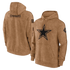 Brown Packers Football Men Embossed Hoodie NFL Fans - GiFTiFY