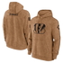 Brown Packers Football Men Embossed Hoodie NFL Fans - GiFTiFY